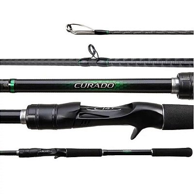 Vara Shimano Curado serie Brasil CDC58MHSAA 5 8 (1.73M) 1 parte para carretilha