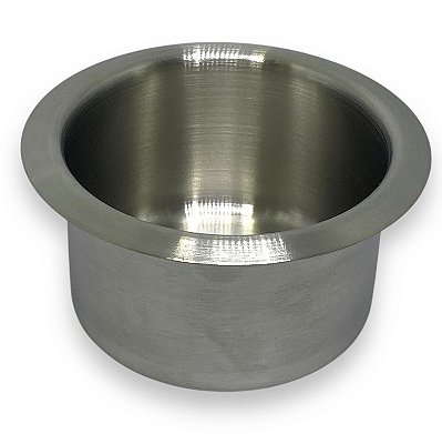 Porta copos inox de embutir