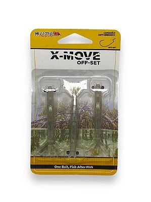 Isca Monster 3X Soft CAMARÕES X-MOVE OFFSET 9CM - LIVE BAIT 3UN