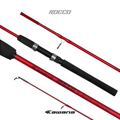 Vara Kawana Rocco RC-S602XH 1,83m 50lb 2 partes - molinete