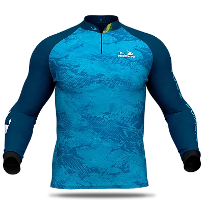 Camiseta de Pesca Presa Viva Camuflada 10- XG