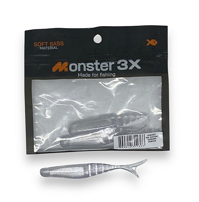 Isca Monster 3X Soft M-ACTION 10,5CM - NEW SHINE 3UN
