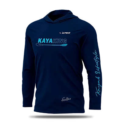 Camiseta Presa Viva Poliamida PSVA c/ Capuz - P azul marinho 2381