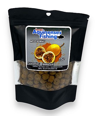 Ração Mescladinhas Maracujá 115g - Iscas Aquinenses Fishing
