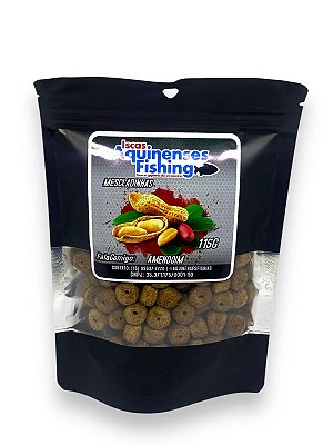 Ração Mescladinhas Amendoim 115g - Iscas Aquinenses Fishing