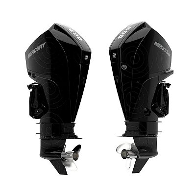 Parelha Motor de popa Mercury 200 HP  XL e CXL 3.4L EFI V6 Preto mecânico Rabeta 25 Polegadas Preço para CNPJ ou Produtor Rural