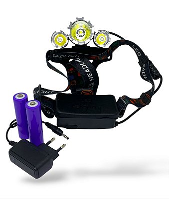 Lanterna de cabeça LE-8301 1600mah LT-400