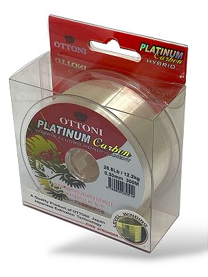 Linha Platinum Fluorcarbon Leader Box 0,30mm 300m