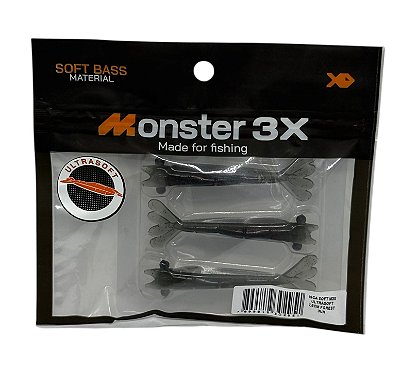 Isca Soft M3X camarões ULTRA SOFT 7,5CM - FOREST 3UN