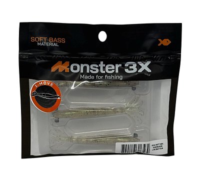 Isca Soft M3X camarões X-MOVE 7CM - LIVE BAIT 3UN