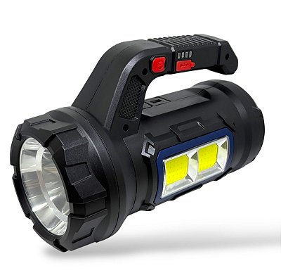 Lanterna WS-731 * LED de mão, com maleta de ferramentas, iluminação lateral, cor preta, JWS