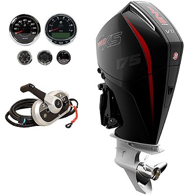 Motor de popa Mercury 175 HP ELPT 4T PRO XS V6 RAB. 20 POLEGADAS - Faturamento INSCRIÇÃO ESTADUAL E PRODUTOR RURAL REGIÃO NORTE, NORDESTE E CENTRO-OESTE