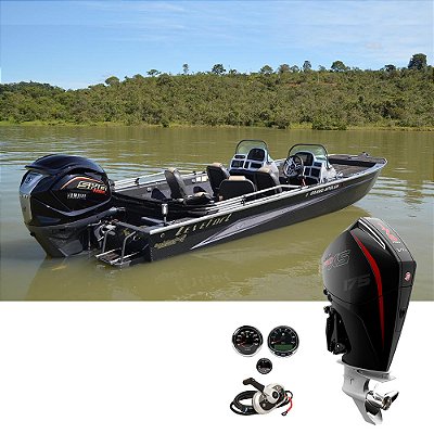 Barco Levefort Grand Apolus S Freestyle Special Series+ Mercury 175 HP 4T Pro XS V6 - Fat. PJ + Carreta Rodoviária+ Acessórios de montagem