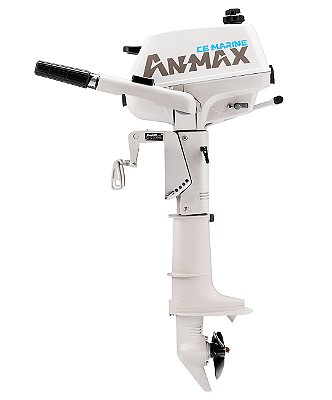 Motor de popa Anmax 3.5 HP 2T Manche Manual - Preço P.Física