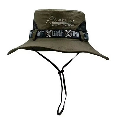 Chapéu de aventura Verde