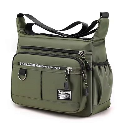 Bolsa de pesca com alça de ombro verde