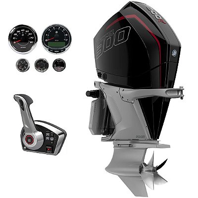 Motor de popa Mercury Racing 300 HP EFI 4T V8 DTS Rabeta L 20" Drive Sport - Faturamento INSCRIÇÃO ESTADUAL E PRODUTOR RURAL