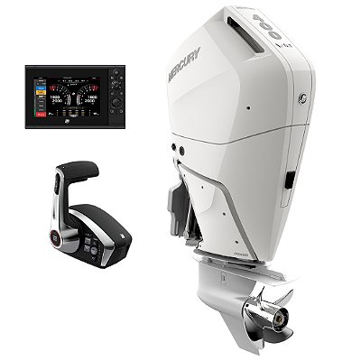 MOTOR DE POPA MERCURY VERADO 400 HP EFI 4T V10 BRANCO RABETA XL 25” DTS - Faturamento INSCRIÇÃO ESTADUAL E PRODUTOR RURAL REGIÃO NORTE, NORDESTE E CENTRO-OESTE