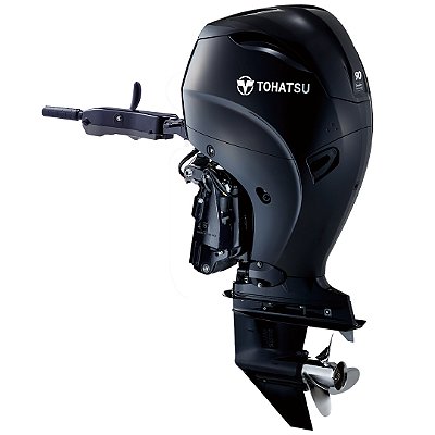 MOTOR DE POPA TOHATSU 90 HP 4T MFS90AETL ELÉTRICO COM MANCHE BIG TILLER E POWER TRIM - PREÇO PRABETA LONGA 20" - PREÇO PRODUTOR RURAL E PJ