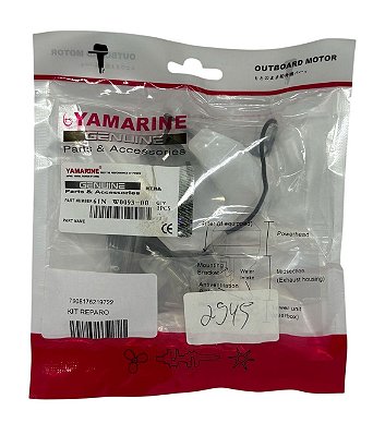 Kit reparo do carburador Yamaha 25/30 hp