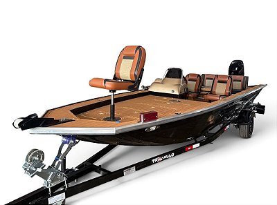 Barco Martinelli Stratos 6.0 Bass com Mercury 60 HP EFI 4T + Carreta rodoviária e acessórios