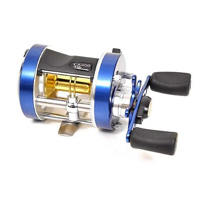 Carretilha Marine Sports Caster 400 3 Rol. Esquerda