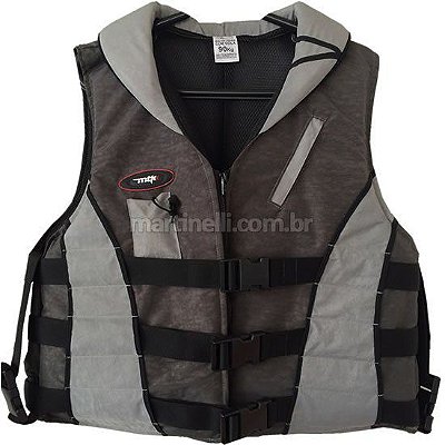 Colete MTK Novo 140 Kg com gola protetora - auxiliar de flutuação