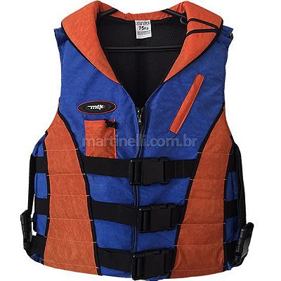 Colete MTK Novo 75 Kg com gola protetora - auxiliar de flutuação