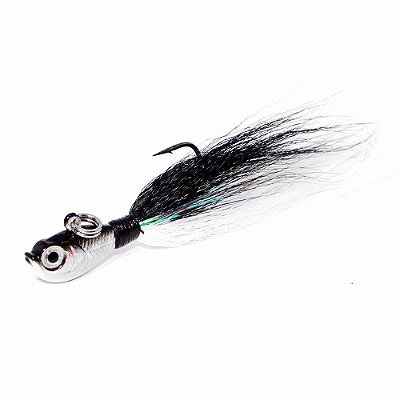 Isca artificial Marine Sports Streamer Jig JH 20g Cor 2 BW By Johnny Hoffmann