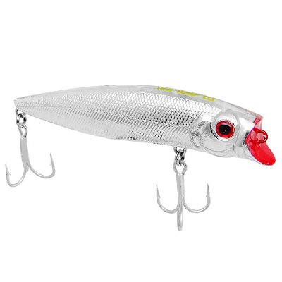Isca artificial Maruri Max 90 Magnetic - cor cromo