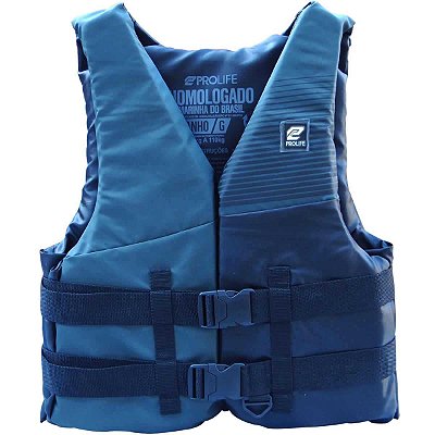 Salva Vidas Prolife Nylon N1 G Grafite Homologado 55 a 110 Kg