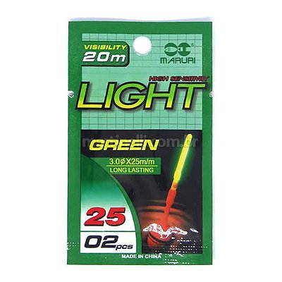 Luz Química Maruri 3.0 x 25mm pacote com 2 un.