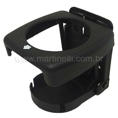 Porta copos dobrável Preto, ideal para sua embarcação