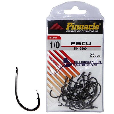 Anzol Pinnacle Pacu KH-9500 - N: 1/0 com 25 unid