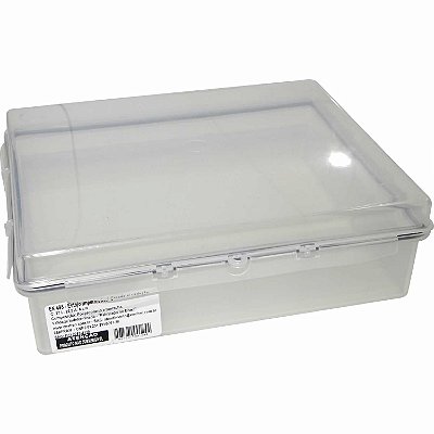 Estojo Emifran EN-495 impermeável com vedação grande - cor: transparente