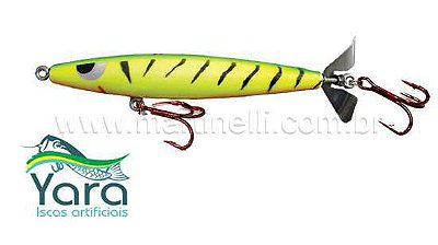 Isca artificial Yara Devassa 140mm 35gr Cor: Fire Tiger