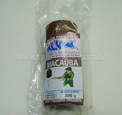 Massa Tablete Pesca Alvim Macaúba - 200g