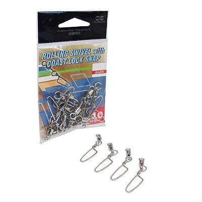 Girador Maruri c/ Snap Rolling Swivel N. 06 c/ 10