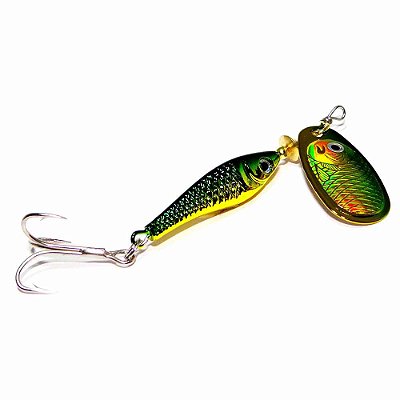 Isca artificial Marine Sports Laser Spinner Special 15g Cor 12