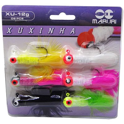 Isca Maruri Xuxinha Jig 12gr c/ 6 Pc