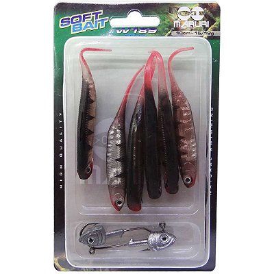 Isca Maruri Silicone W189 10cm C/6 Cor 18904