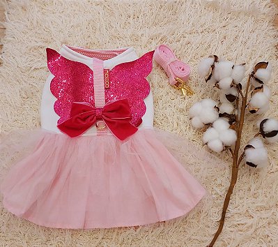 Vestido Peitoral Butterfly Doll