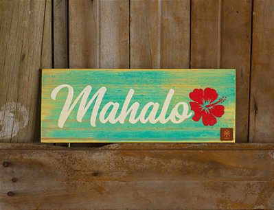 Placa Mahalo