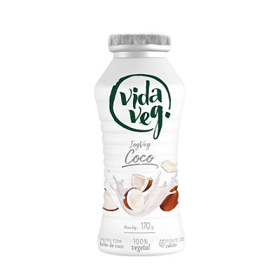 Iogurte de Coco Natural Vidaveg  170g