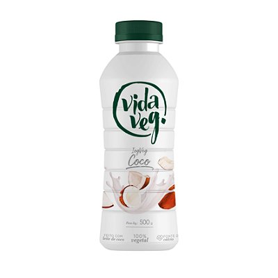 Iogurte vegano de Coco  Vida veg 500g (VALIDADE PARA O DIA 28/11/2021)