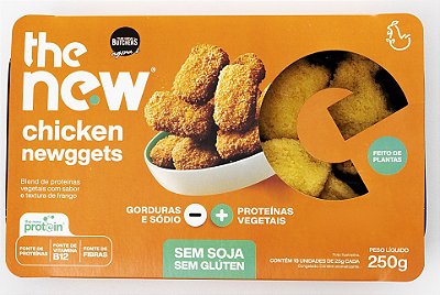 The new chicken Newggets  250g (embalagem com 10 unidades)