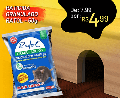 Raticida Ratol 50g