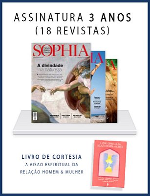 Assinatura Revista Sophia - 3 Anos (18 revistas)