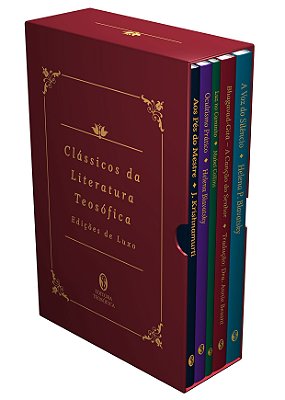 BOX: 5 Livros Clássicos da Literatura Teosófica - Edições de Luxo