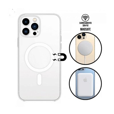 Capa iPhone 15 Pro - Magsafe Transparente